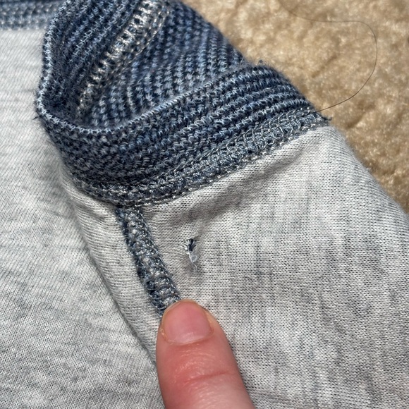 Tommy Bahama Striped Blue Reversible Shirt - Picture 8 of 9